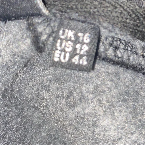 SUPERDRY Black Turtleneck Cropped Hoodie - Picture 7 of 7